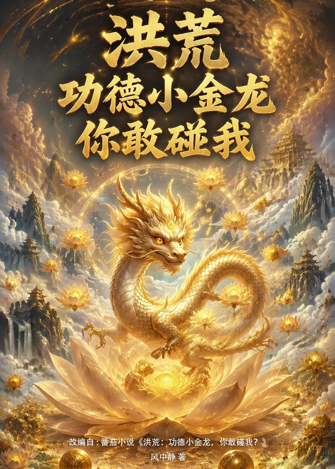 洪荒:功德小金龙,你敢碰我
