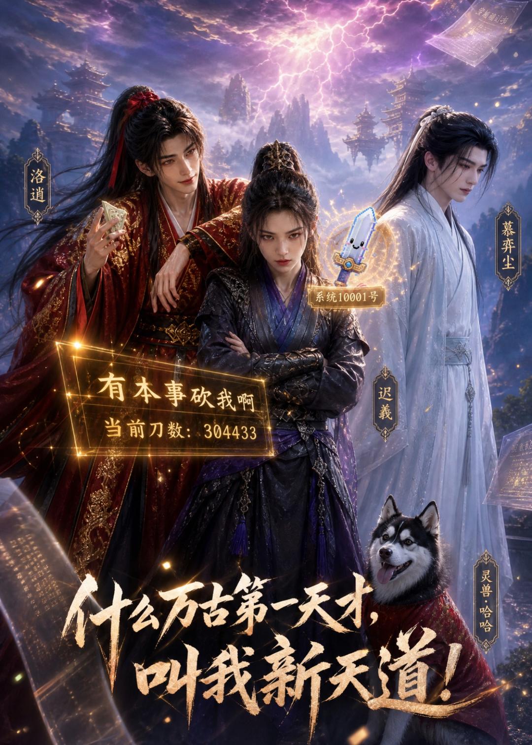什么万古第一天才,叫我新天道