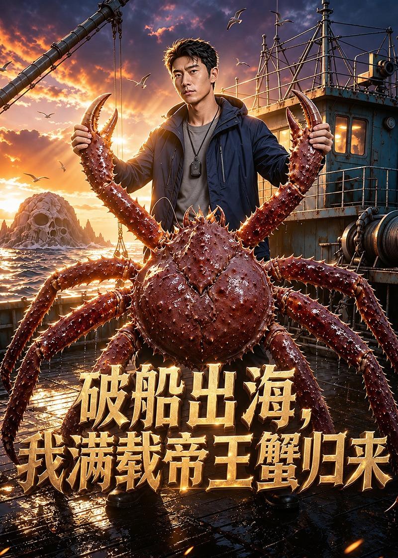 破船出海,我满载帝王蟹归来